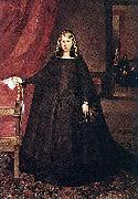Juan Bautista Martinez del Mazo The Empress Dona Margarita de Austria in Mourning Dress France oil painting artist